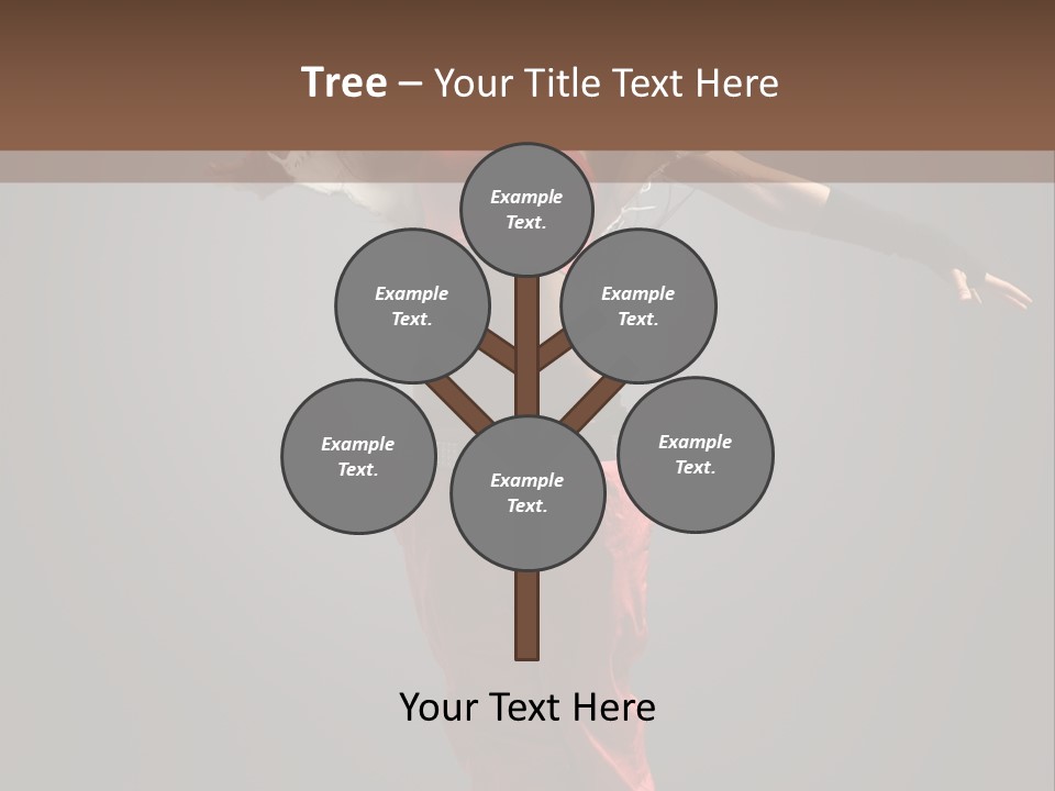 Posing Acrobat Dance PowerPoint Template