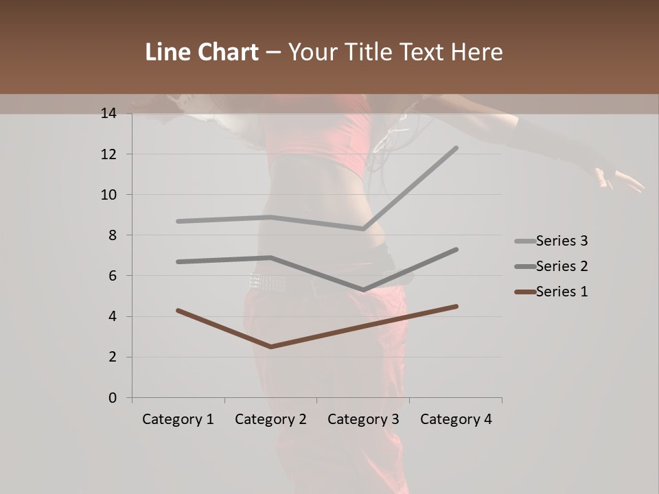 Posing Acrobat Dance PowerPoint Template