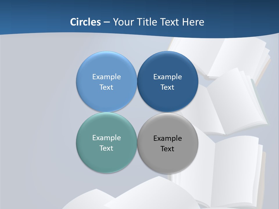 Hymnal Book White PowerPoint Template