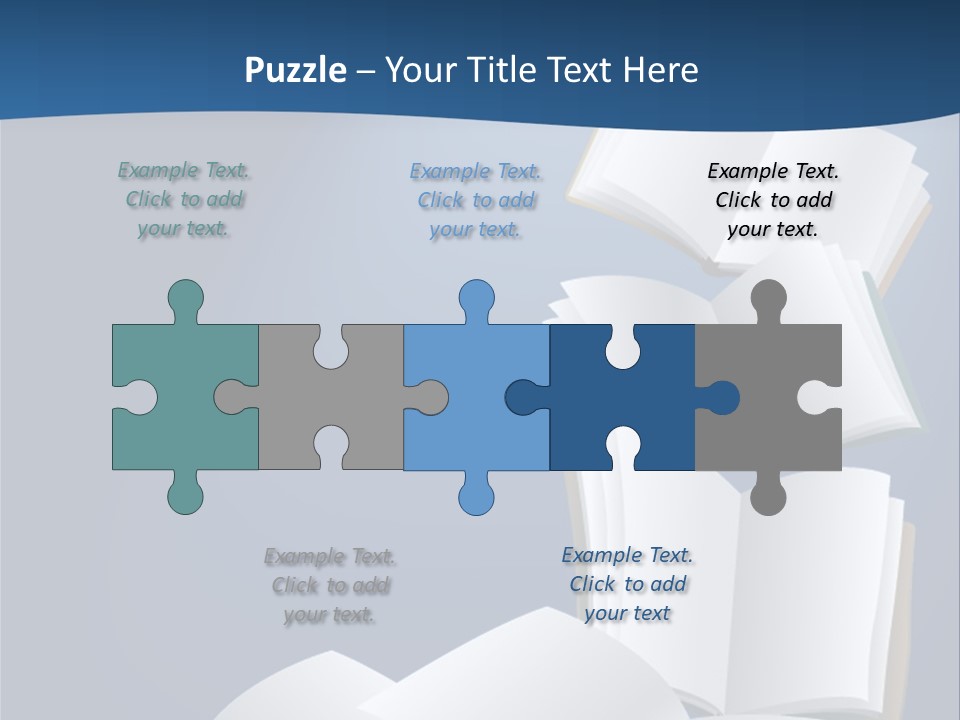 Hymnal Book White PowerPoint Template