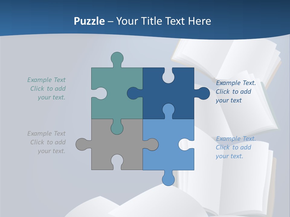 Hymnal Book White PowerPoint Template
