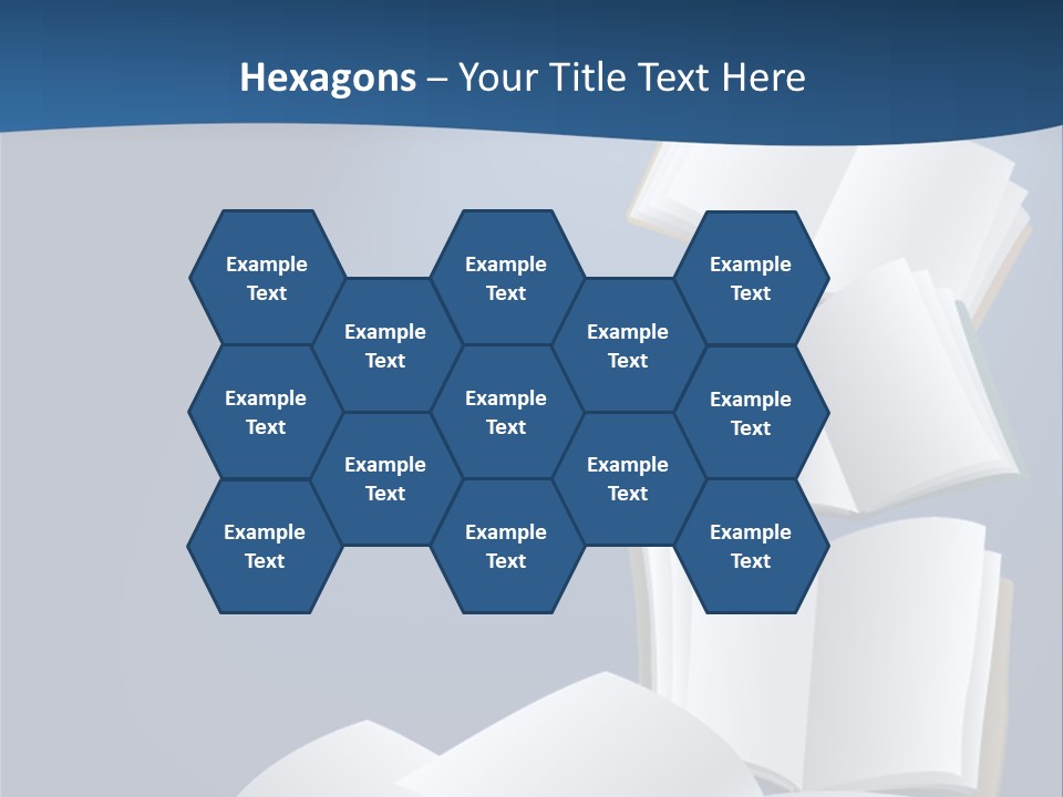 Hymnal Book White PowerPoint Template