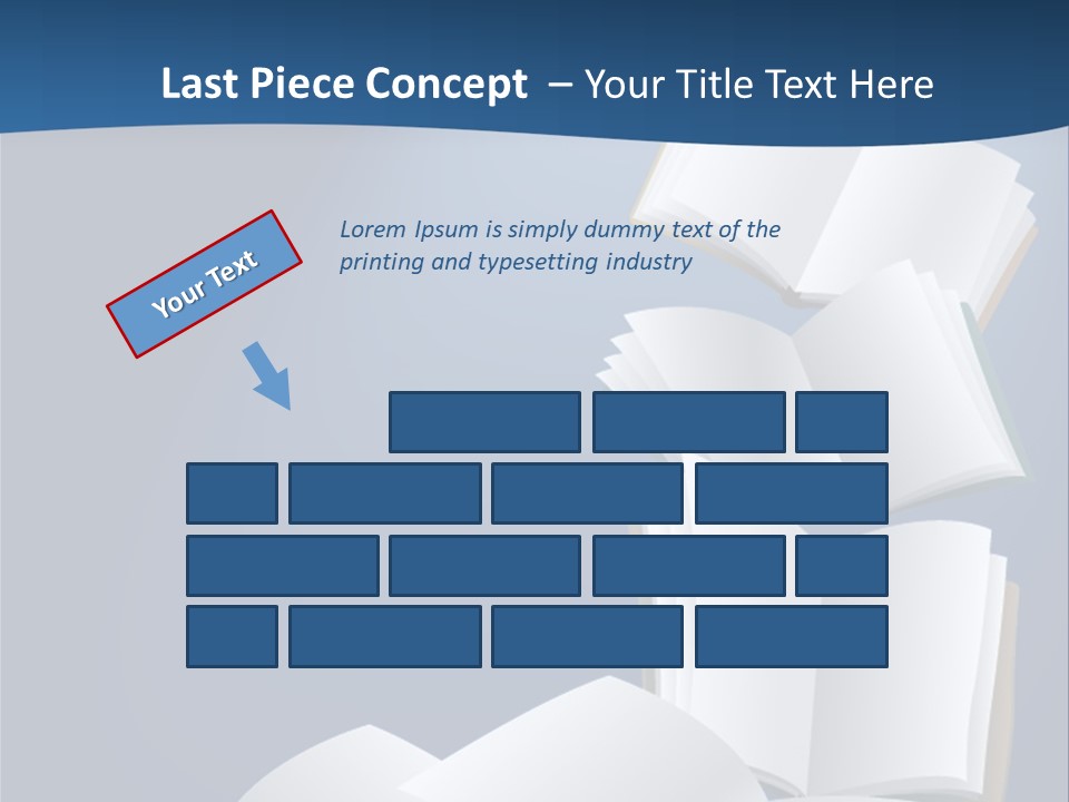 Hymnal Book White PowerPoint Template