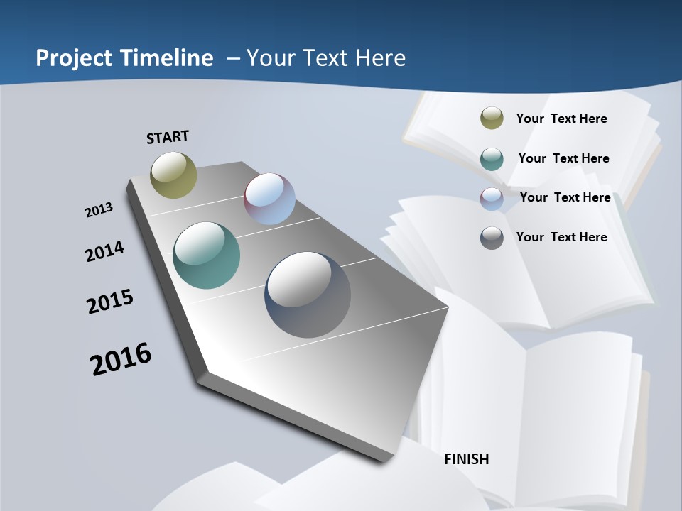 Hymnal Book White PowerPoint Template