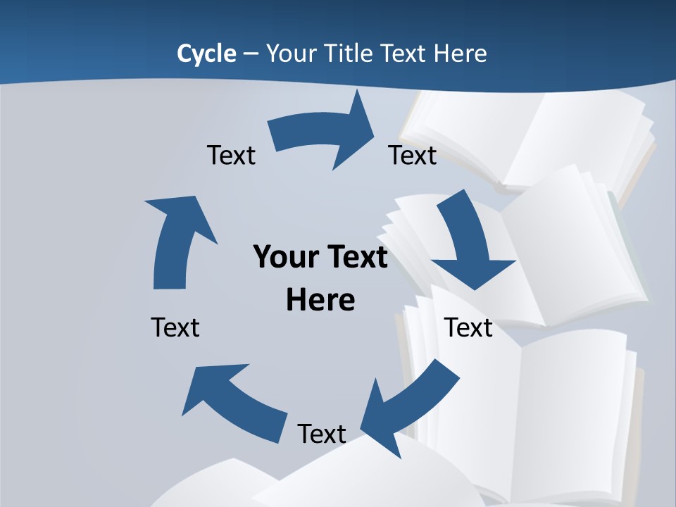 Hymnal Book White PowerPoint Template