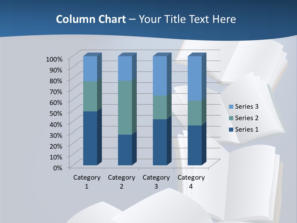 Hymnal Book White PowerPoint Template
