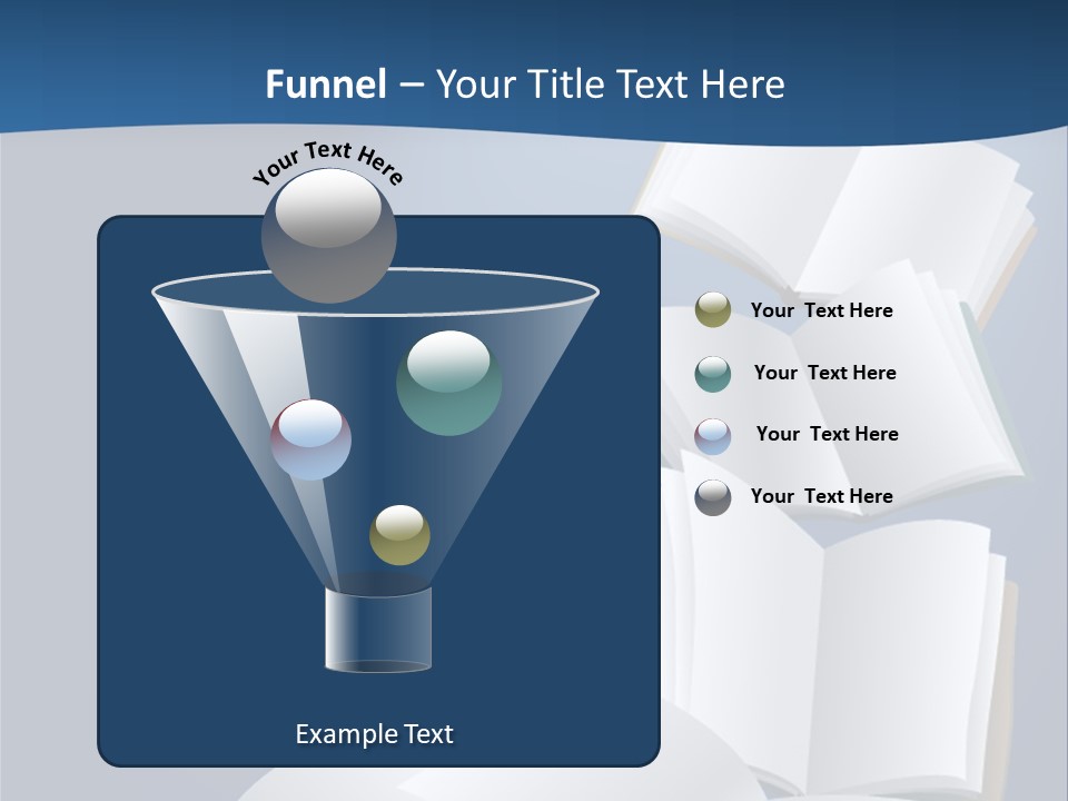Hymnal Book White PowerPoint Template