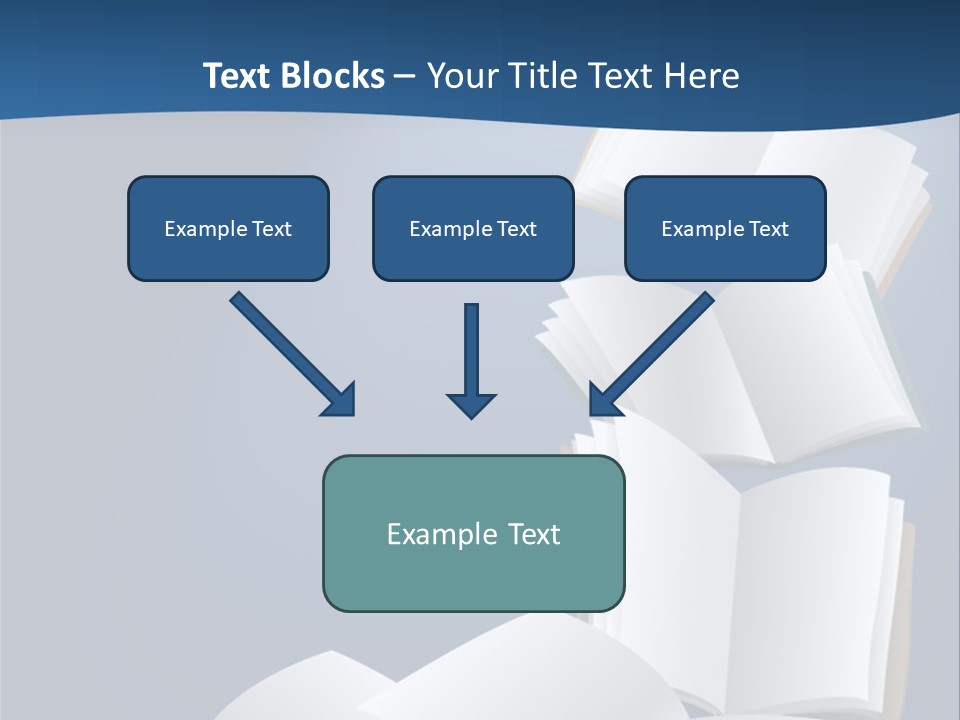 Hymnal Book White PowerPoint Template