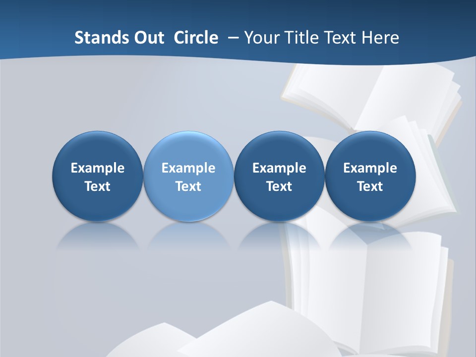 Hymnal Book White PowerPoint Template