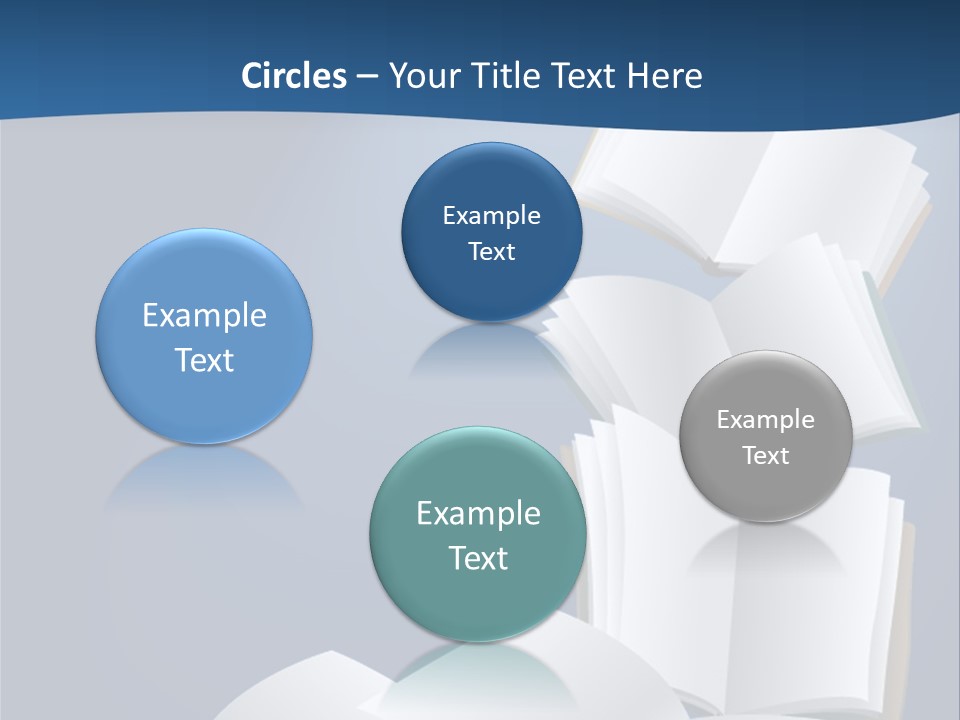 Hymnal Book White PowerPoint Template