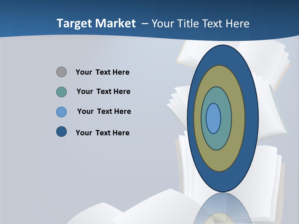 Hymnal Book White PowerPoint Template