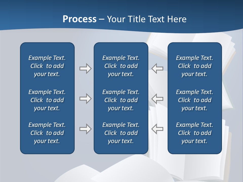 Hymnal Book White PowerPoint Template