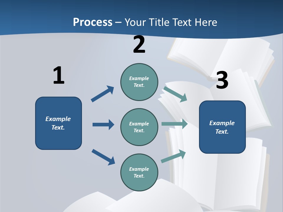 Hymnal Book White PowerPoint Template