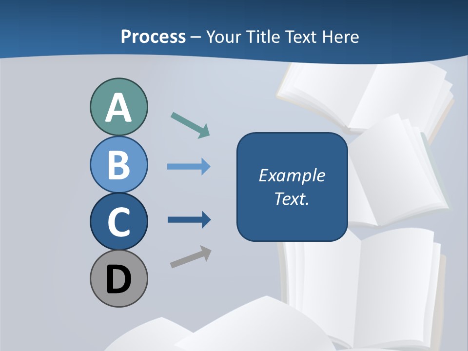 Hymnal Book White PowerPoint Template