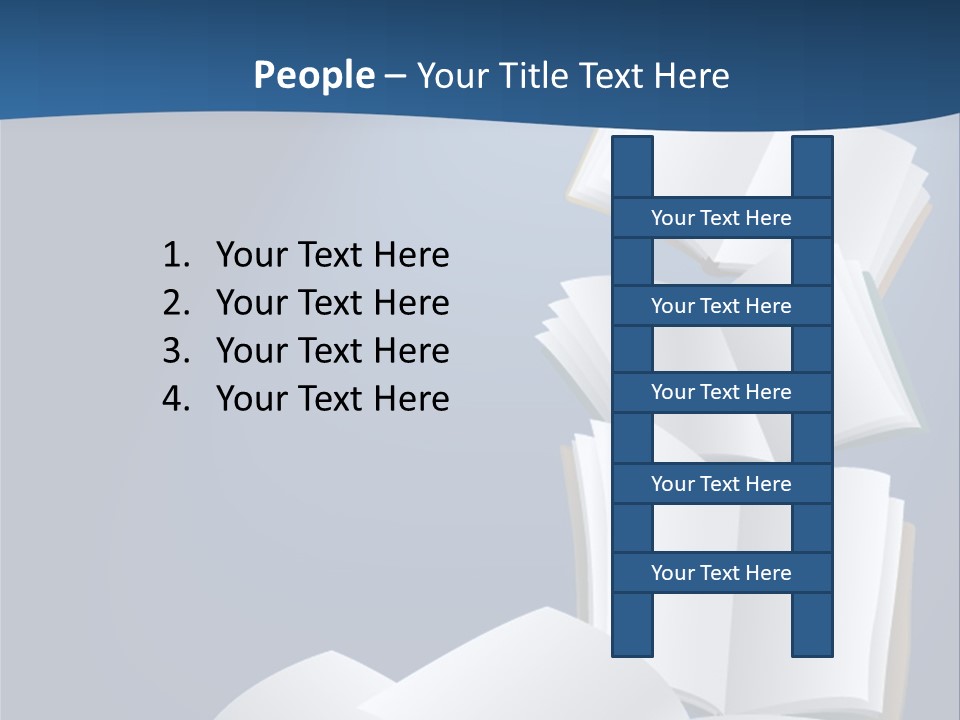 Hymnal Book White PowerPoint Template