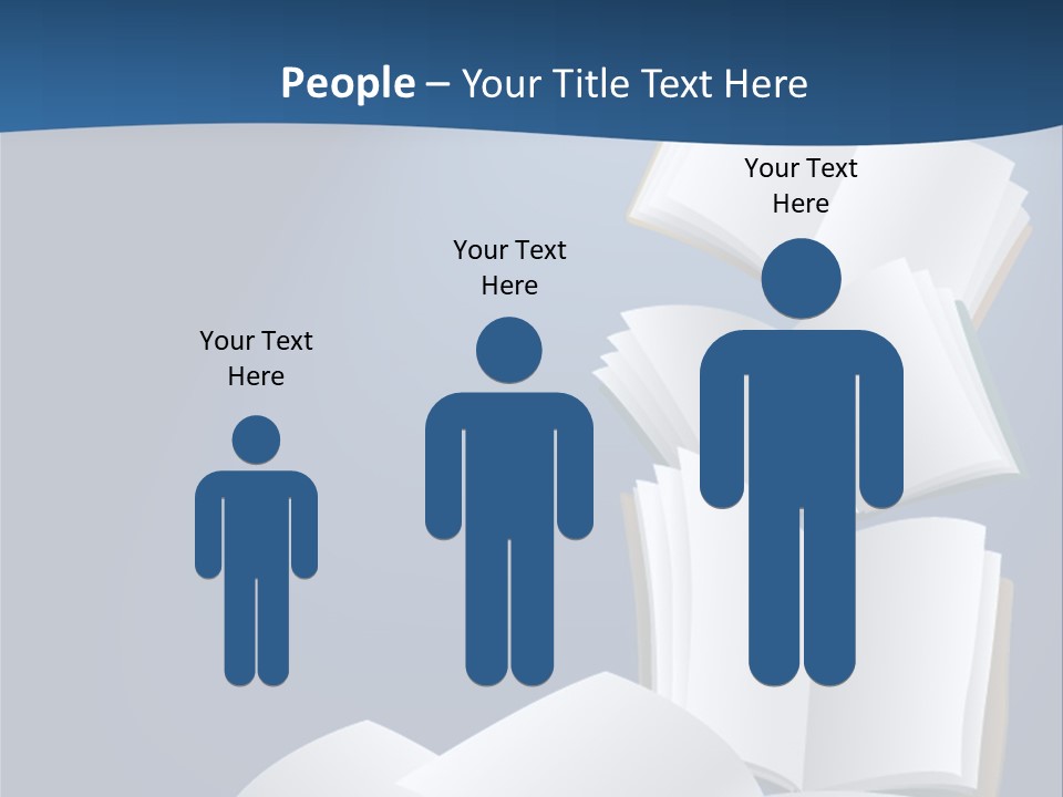 Hymnal Book White PowerPoint Template