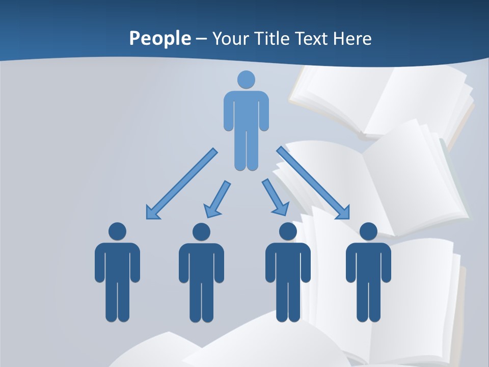 Hymnal Book White PowerPoint Template