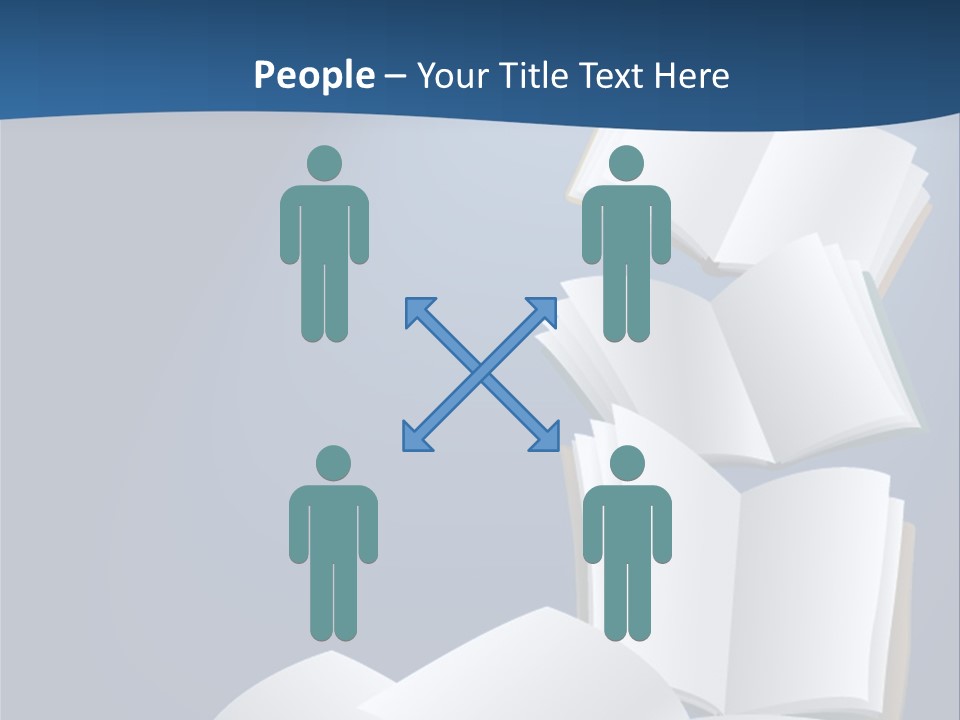 Hymnal Book White PowerPoint Template