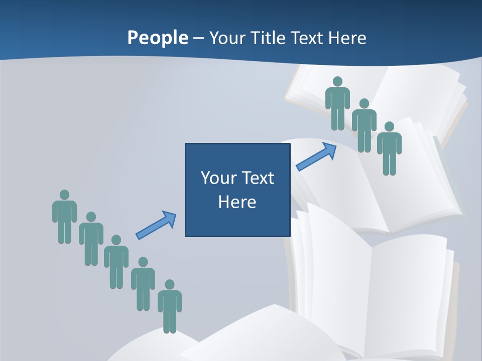 Hymnal Book White PowerPoint Template
