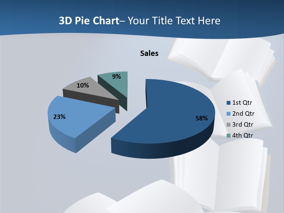Hymnal Book White PowerPoint Template