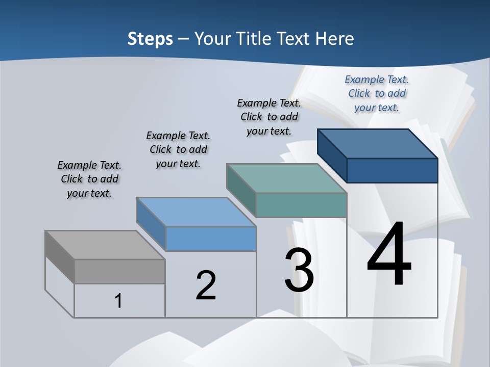 Hymnal Book White PowerPoint Template