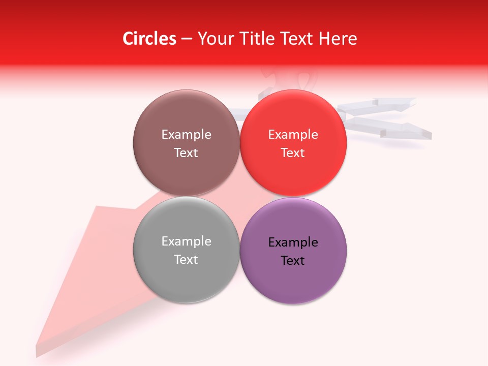 Uncertainty Way Decision PowerPoint Template