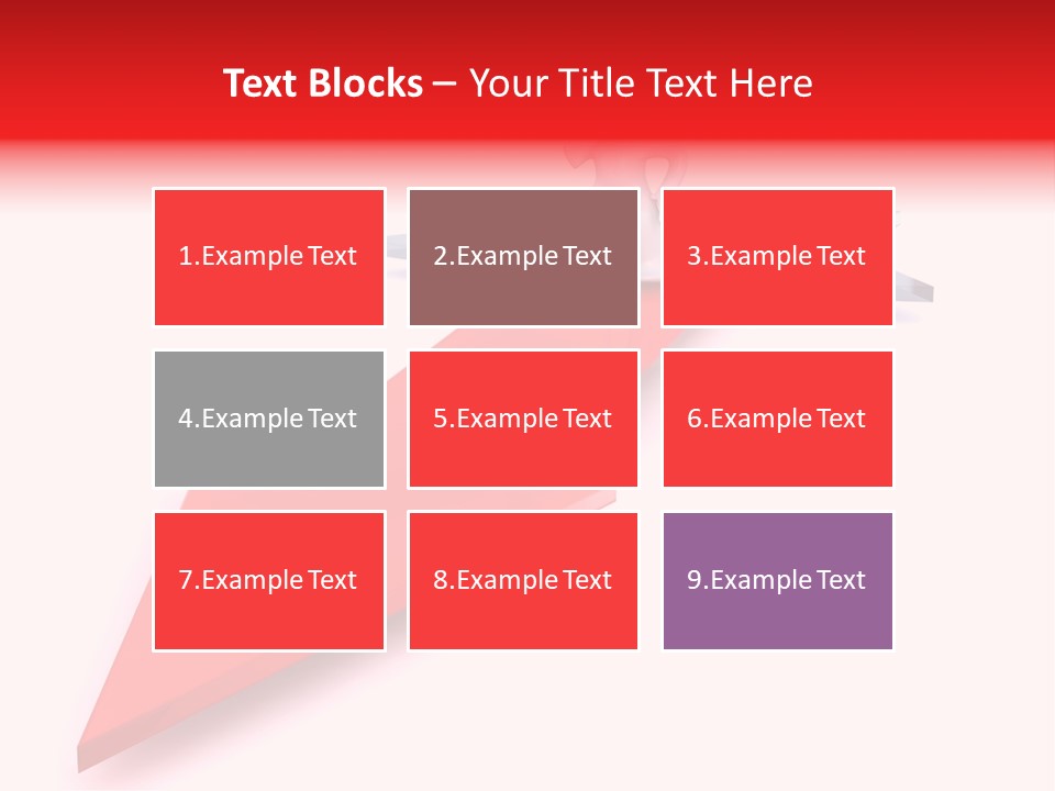 Uncertainty Way Decision PowerPoint Template