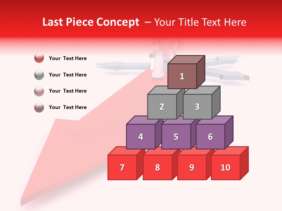 Uncertainty Way Decision PowerPoint Template
