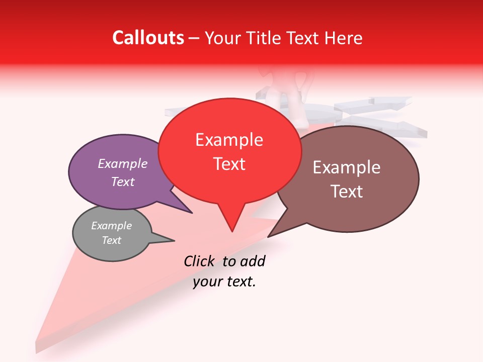 Uncertainty Way Decision PowerPoint Template