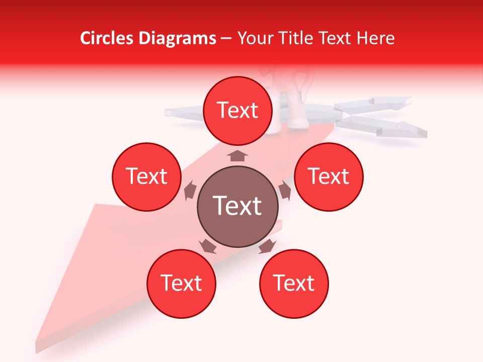 Uncertainty Way Decision PowerPoint Template