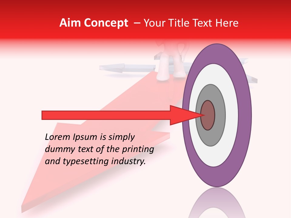 Uncertainty Way Decision PowerPoint Template