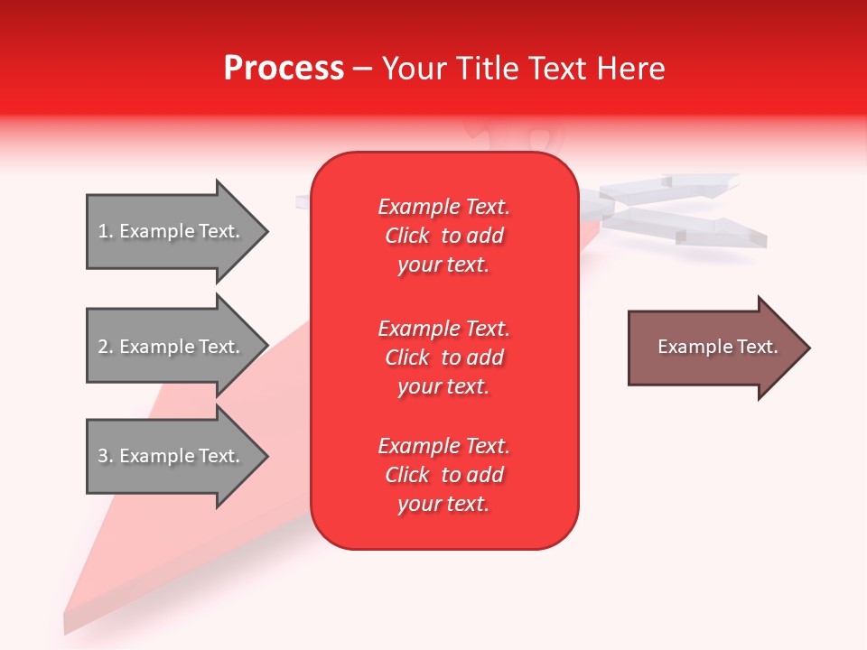 Uncertainty Way Decision PowerPoint Template