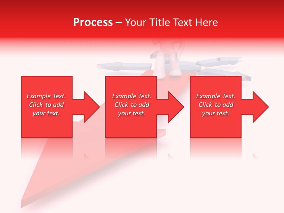 Uncertainty Way Decision PowerPoint Template