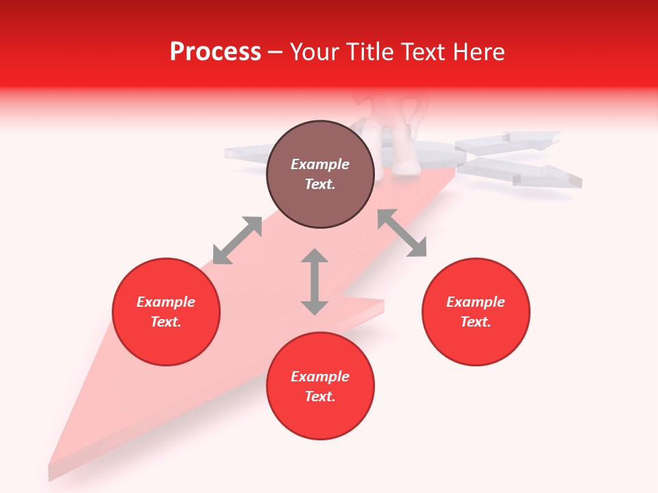 Uncertainty Way Decision PowerPoint Template