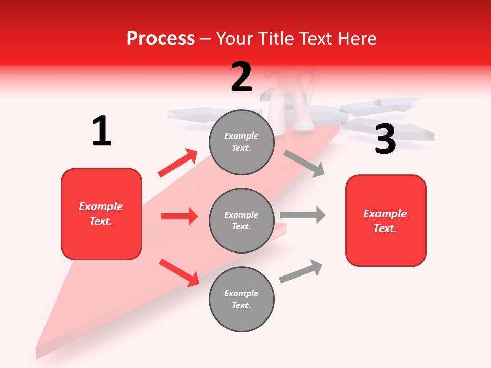 Uncertainty Way Decision PowerPoint Template