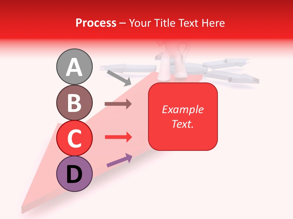 Uncertainty Way Decision PowerPoint Template