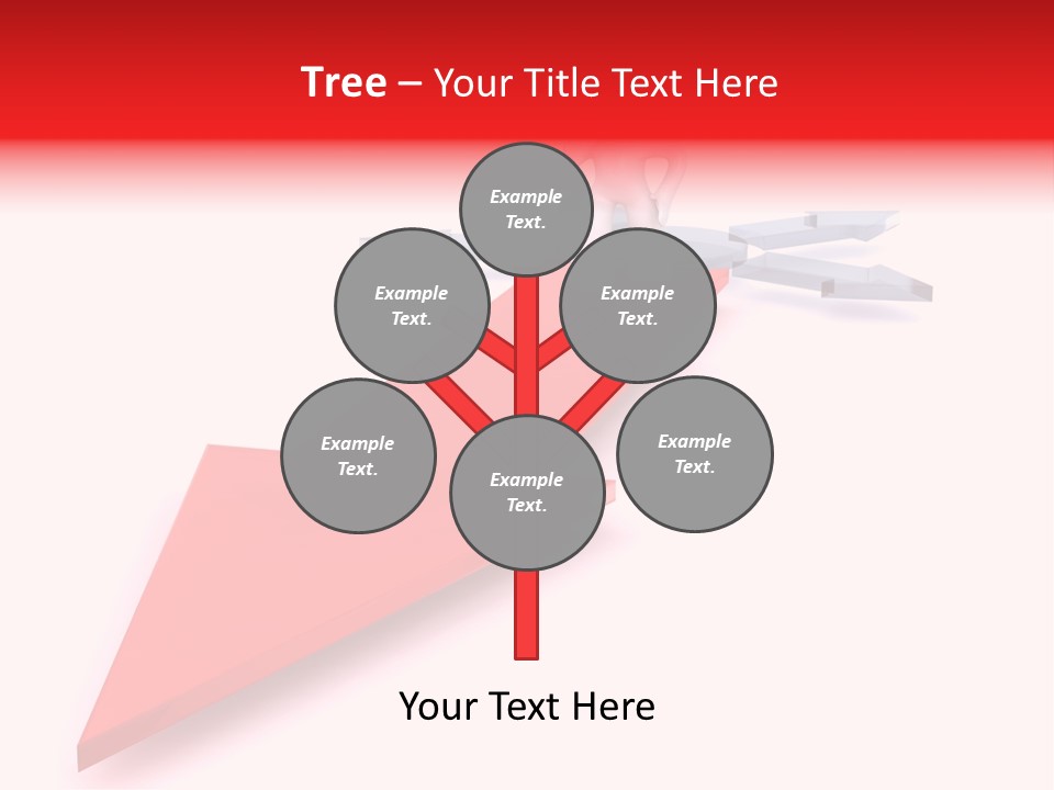 Uncertainty Way Decision PowerPoint Template