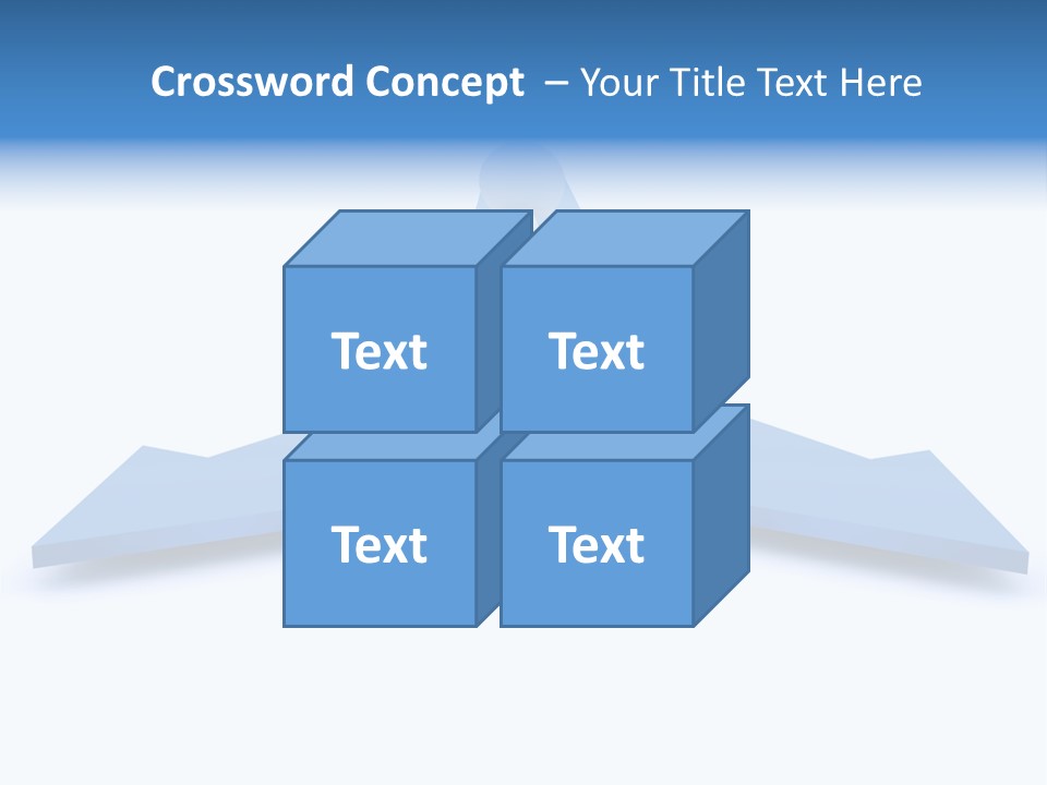 Junction Choice Puzzle PowerPoint Template