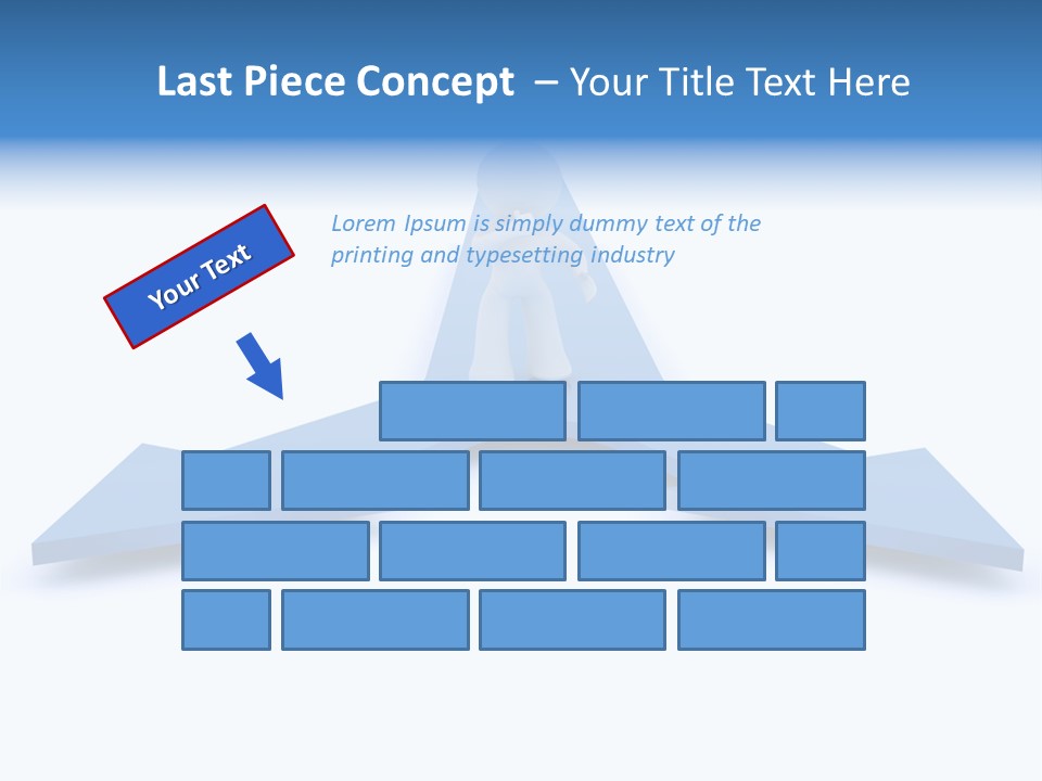 Junction Choice Puzzle PowerPoint Template