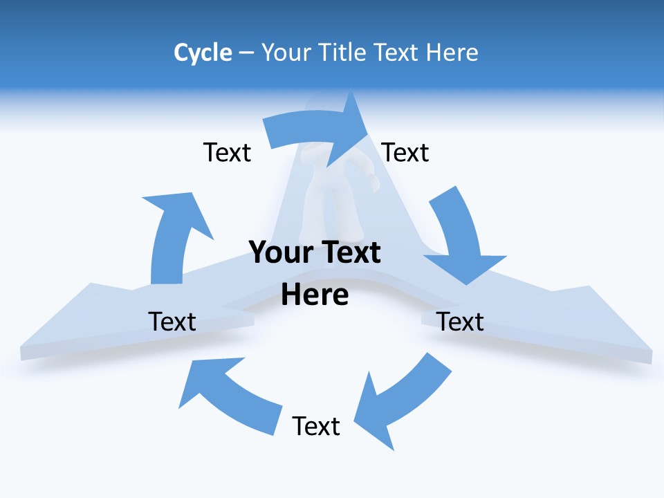 Junction Choice Puzzle PowerPoint Template