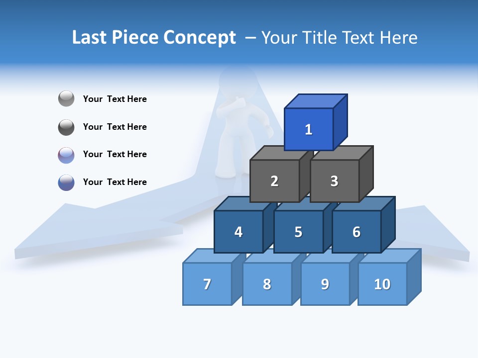 Junction Choice Puzzle PowerPoint Template