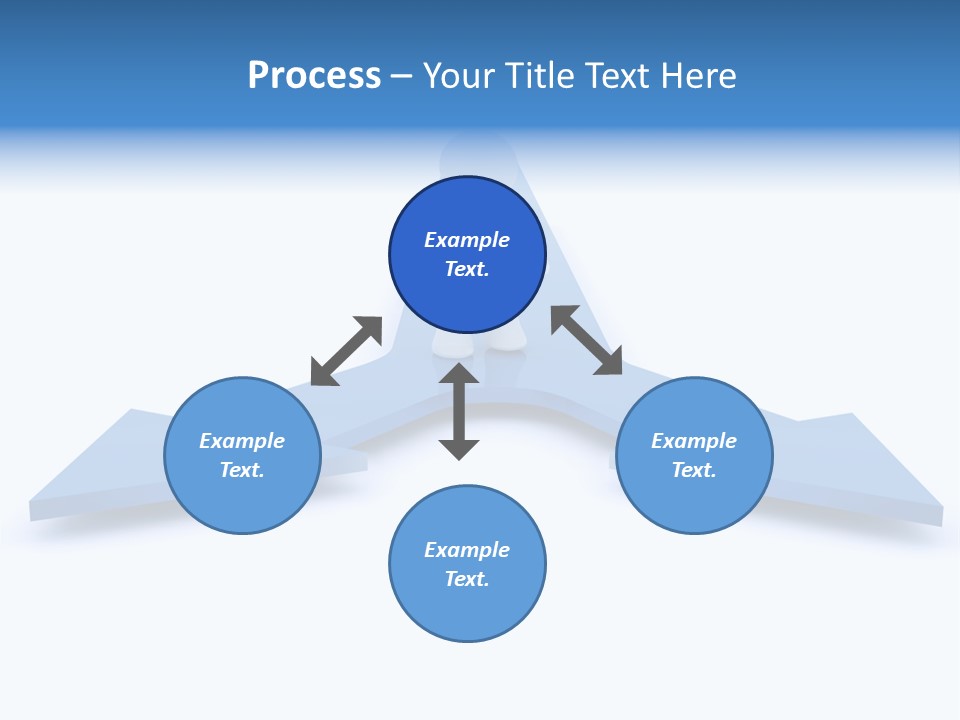 Junction Choice Puzzle PowerPoint Template