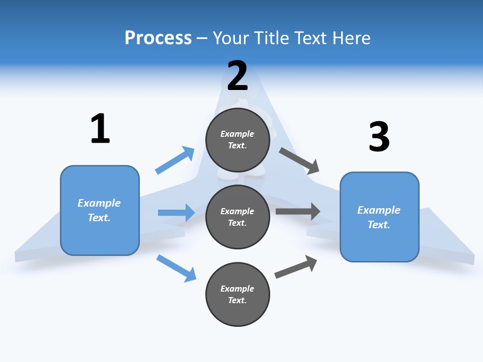 Junction Choice Puzzle PowerPoint Template