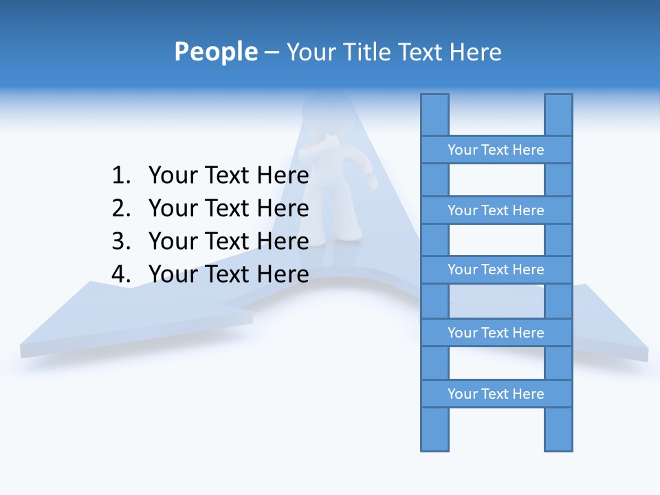 Junction Choice Puzzle PowerPoint Template