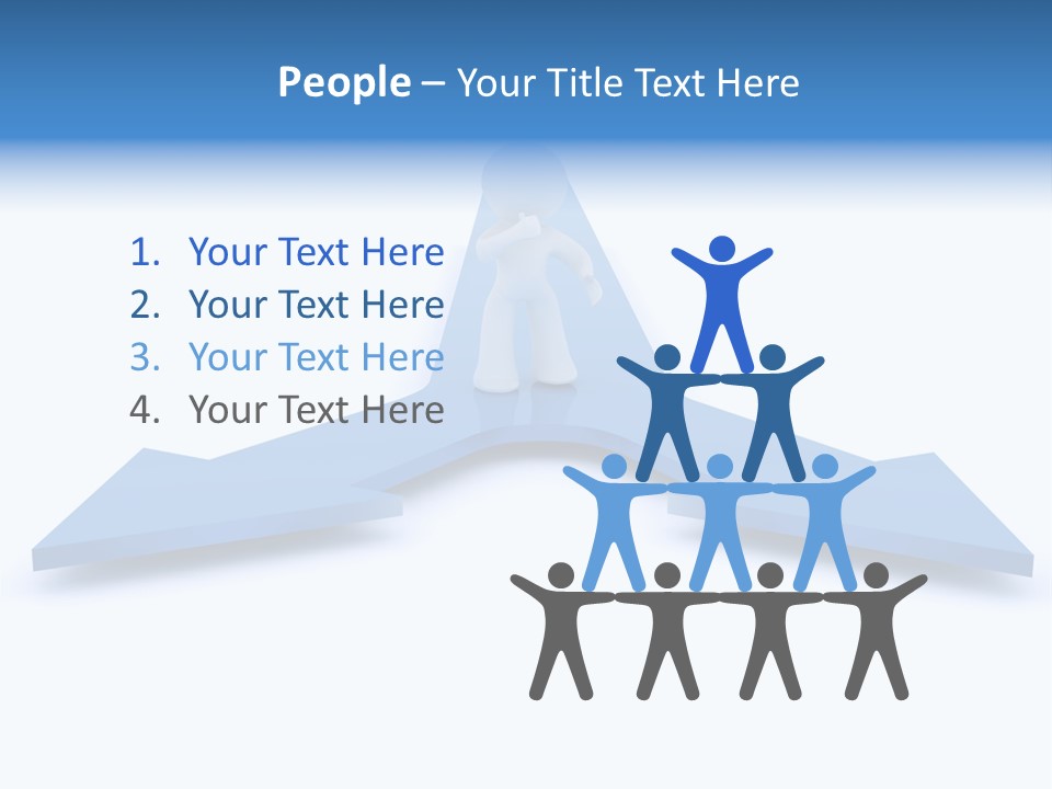 Junction Choice Puzzle PowerPoint Template