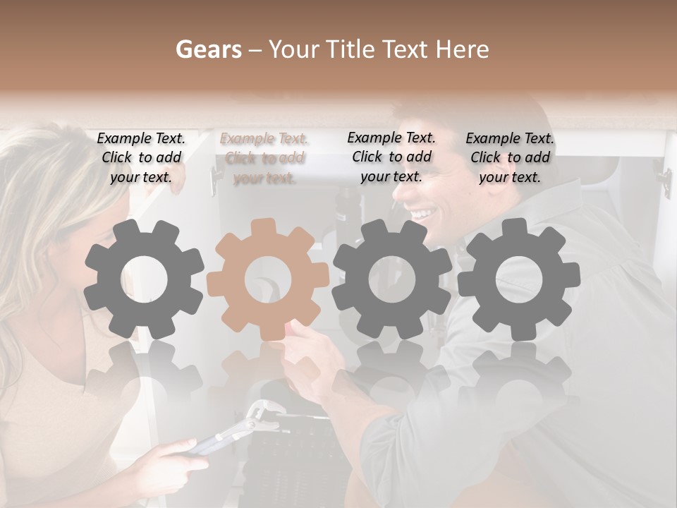 Equipment Industrial Happiness PowerPoint Template