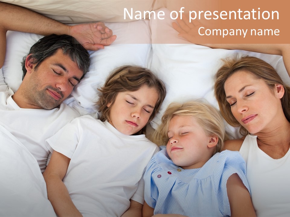 Mother Day Sleeping PowerPoint Template