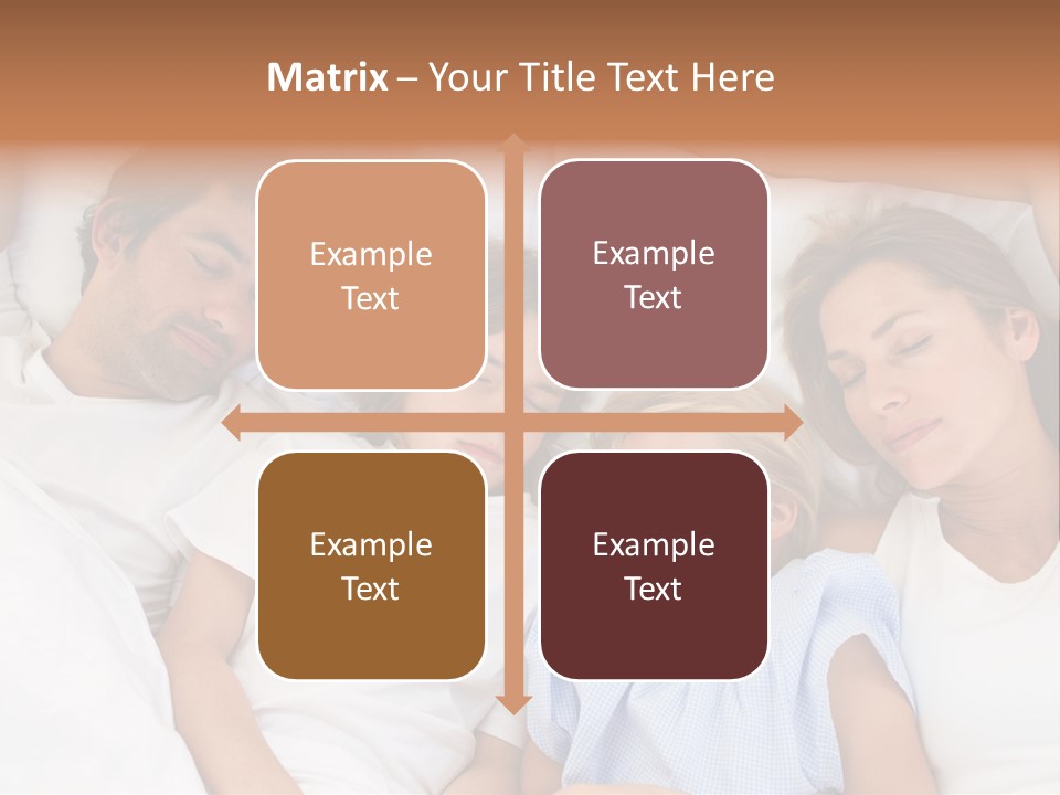 Mother Day Sleeping PowerPoint Template