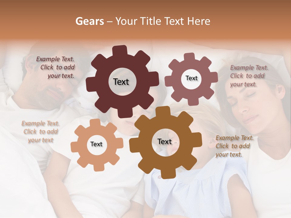 Mother Day Sleeping PowerPoint Template