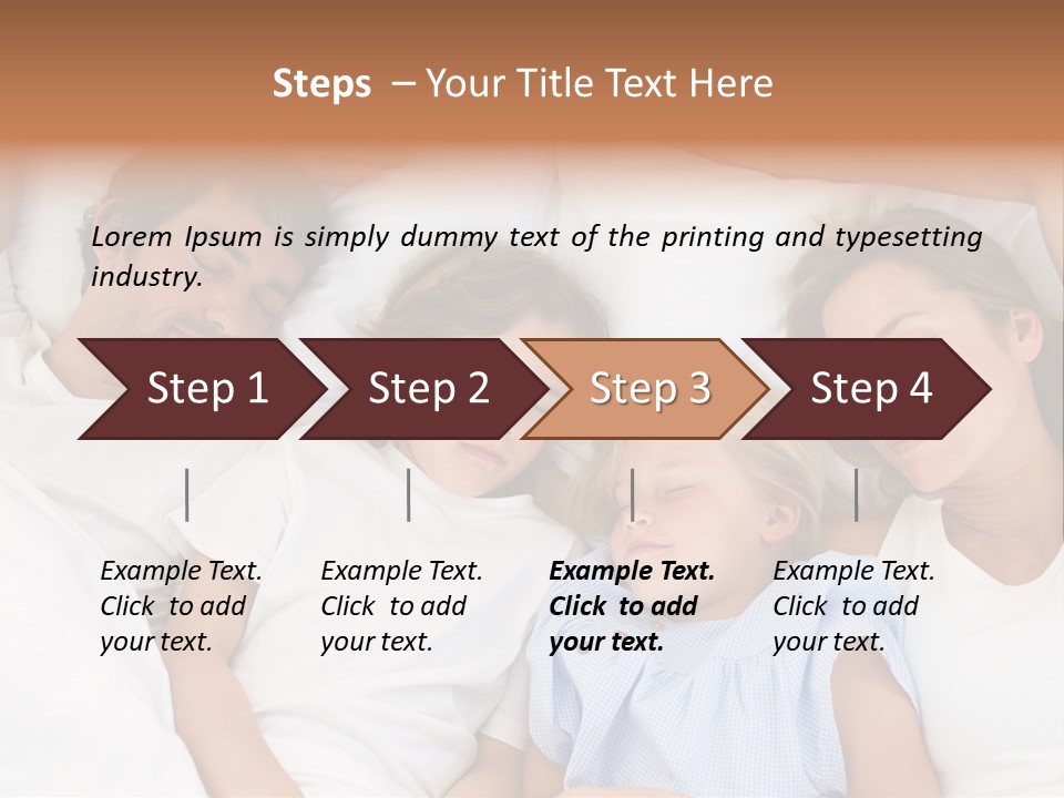 Mother Day Sleeping PowerPoint Template